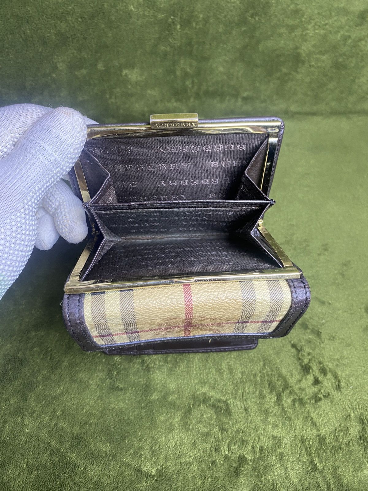 Burberry Vintage Burberry Nova Check Wallet Size ONE SIZE - 9 Thumbnail