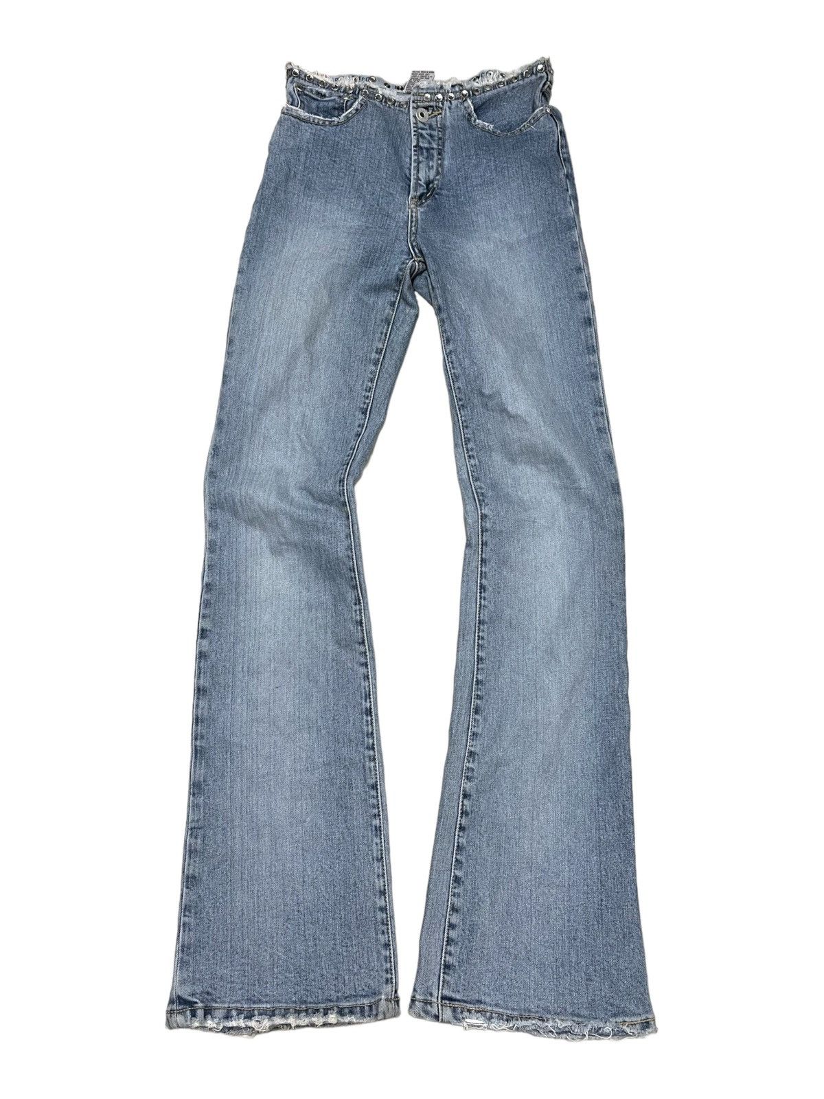 image of If Six Was Nine x Le Grande Bleu L G B Vintage Parasuco Japanese Ergonomic Stretch Jeans in Denim (