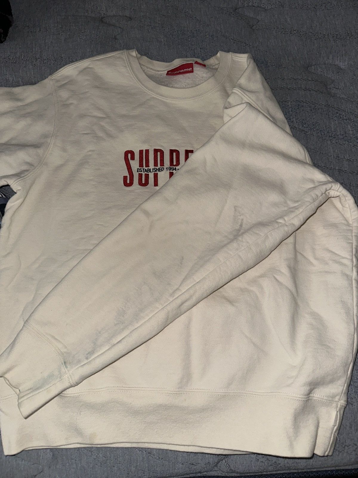 Supreme Supreme World Famous Crewneck Size US M / EU 48-50 / 2 - 2 Thumbnail