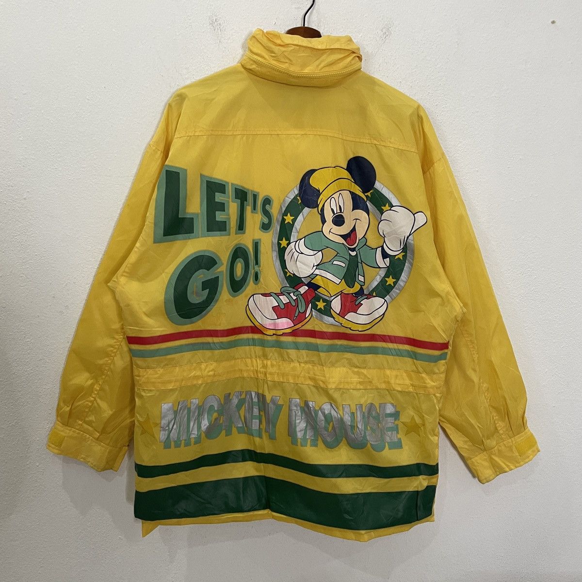 Vintage Mickey Mouse Big Logo Jacket