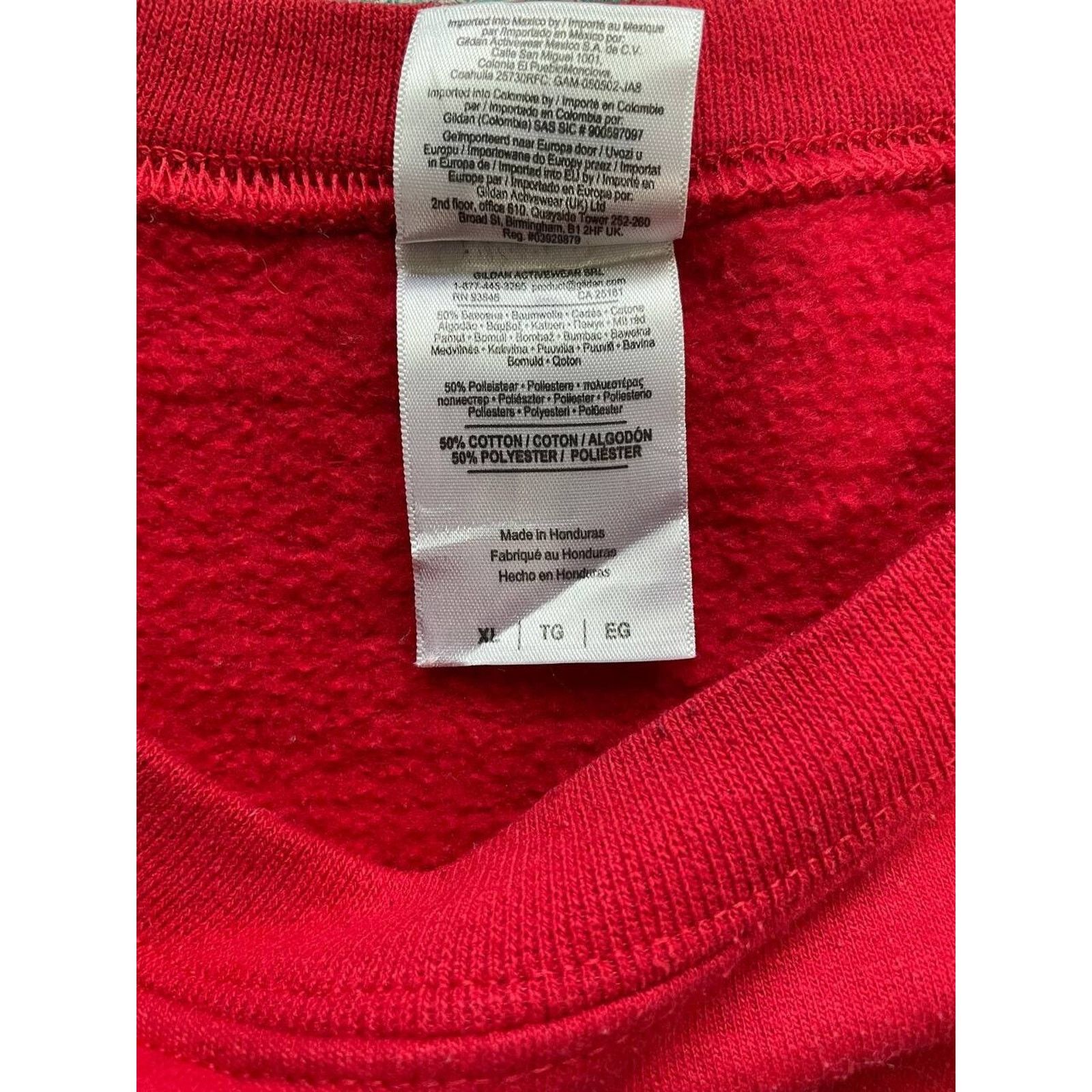 Vintage Vintage Madison Mohawks State Playoffs Red Sweatshirt XL Size US XL / EU 56 / 4 - 10 Thumbnail