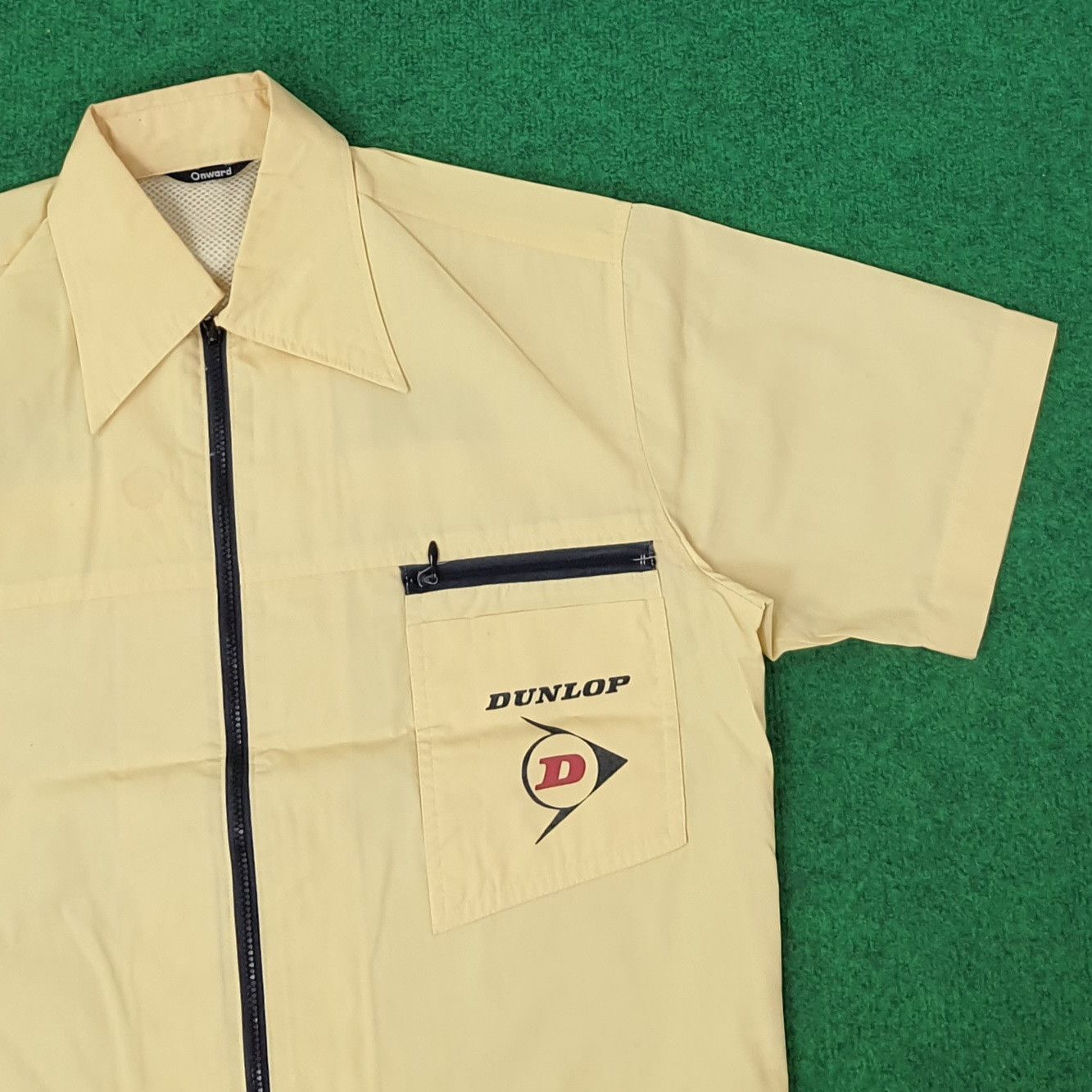 Japanese Brand Vintage DUNLOP Japan Motorsports Jacket C249N65 Size US S / EU 44-46 / 1 - 3 Thumbnail