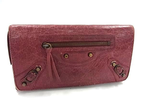 BALENCIAGA Black Leather Wallet (AUTHENTIC)