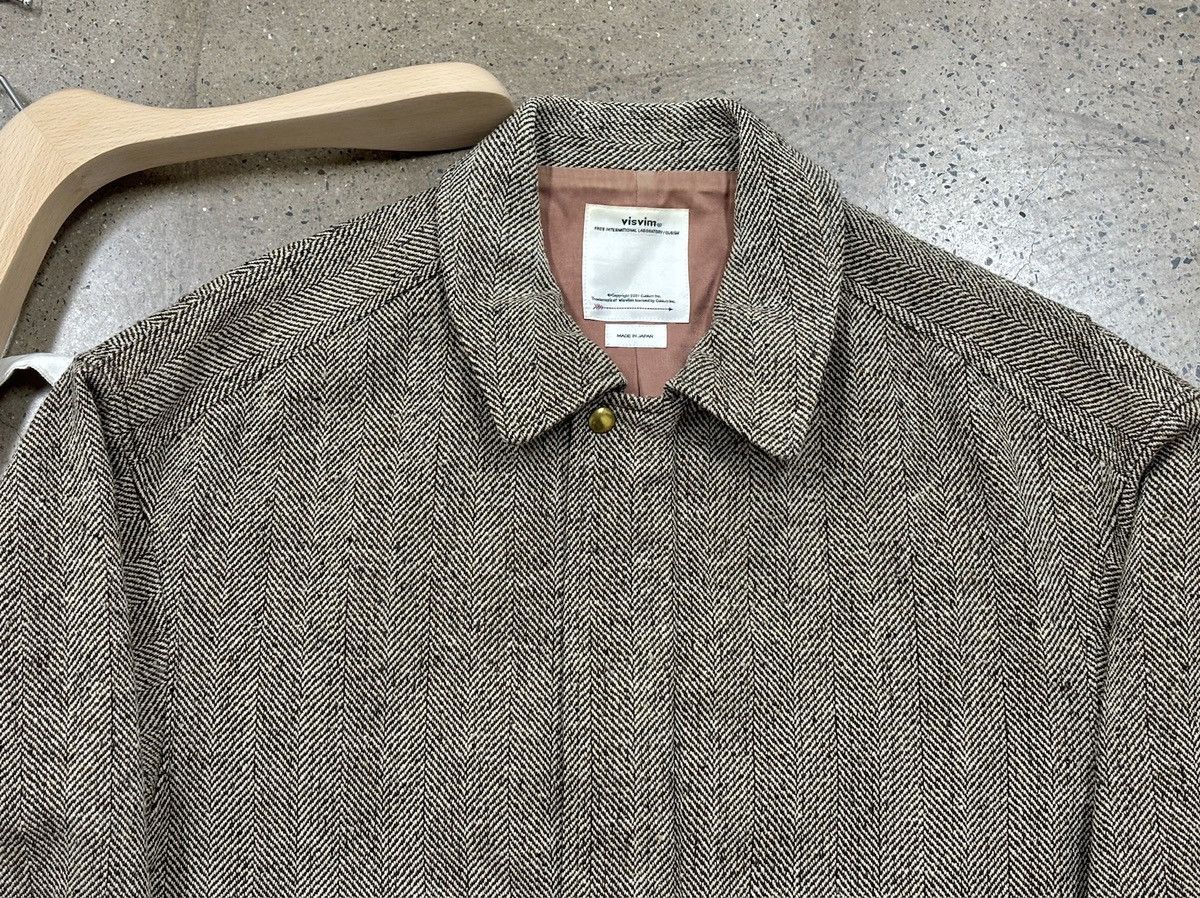 Visvim Visvim 22aw Airman 2 Jkt HB Tweed，size 2 Size US M / EU 48-50 / 2 - 7 Thumbnail