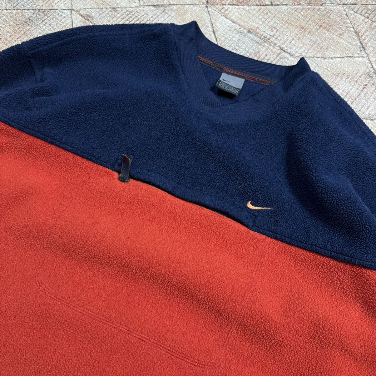 Nike × Nike ACG × Vintage Vintage Nike Fleece Sweatshirt ACG style Polar y2k winter Size US L / EU 52-54 / 3 - 8 Thumbnail