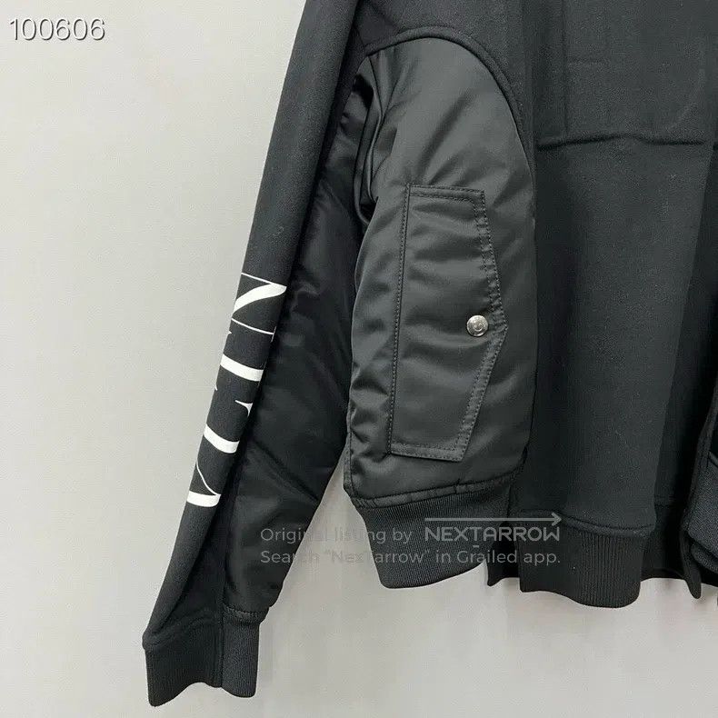 Valentino Valentino Black functional several spliced padded sweatshi Size M / US 6-8 / IT 42-44 - 6 Thumbnail