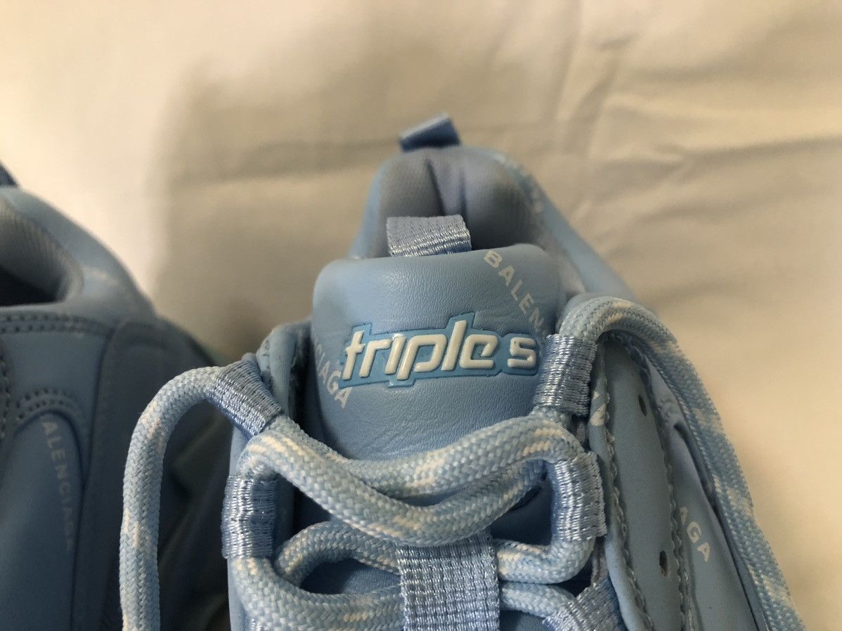 Balenciaga Triple S Sneakers in Light Blue Size US 7 / IT 37 - 7 Thumbnail