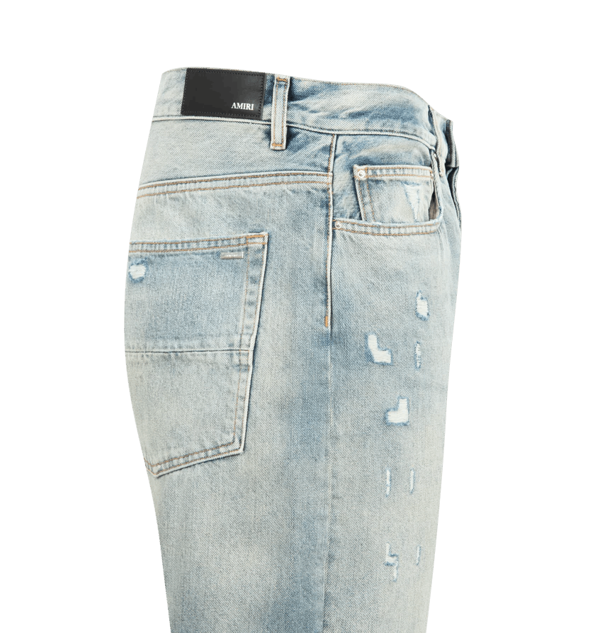 o1h1sh11225 Suede Straight Mx1 Jean in Indigo/Blue