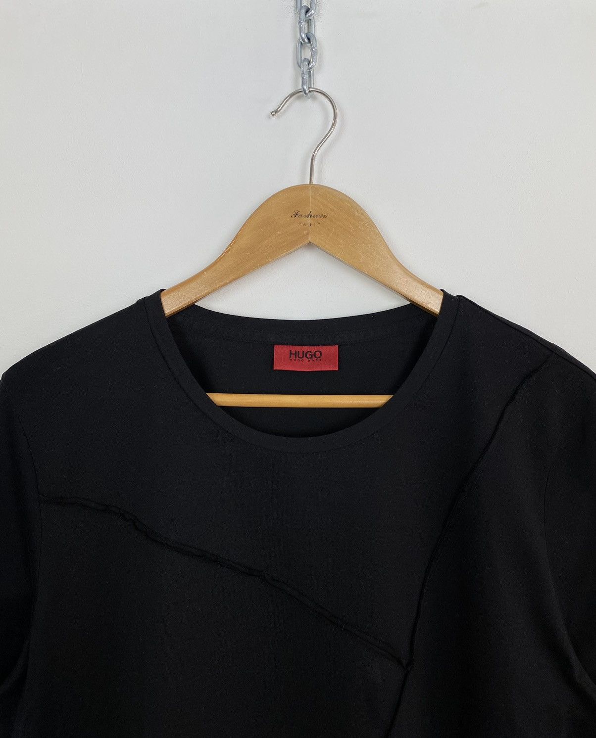 Hugo Boss Hugo Boss Designer Short Sleeve T-Shirt Size Large Black Top Size US L / EU 52-54 / 3 - 2 Thumbnail
