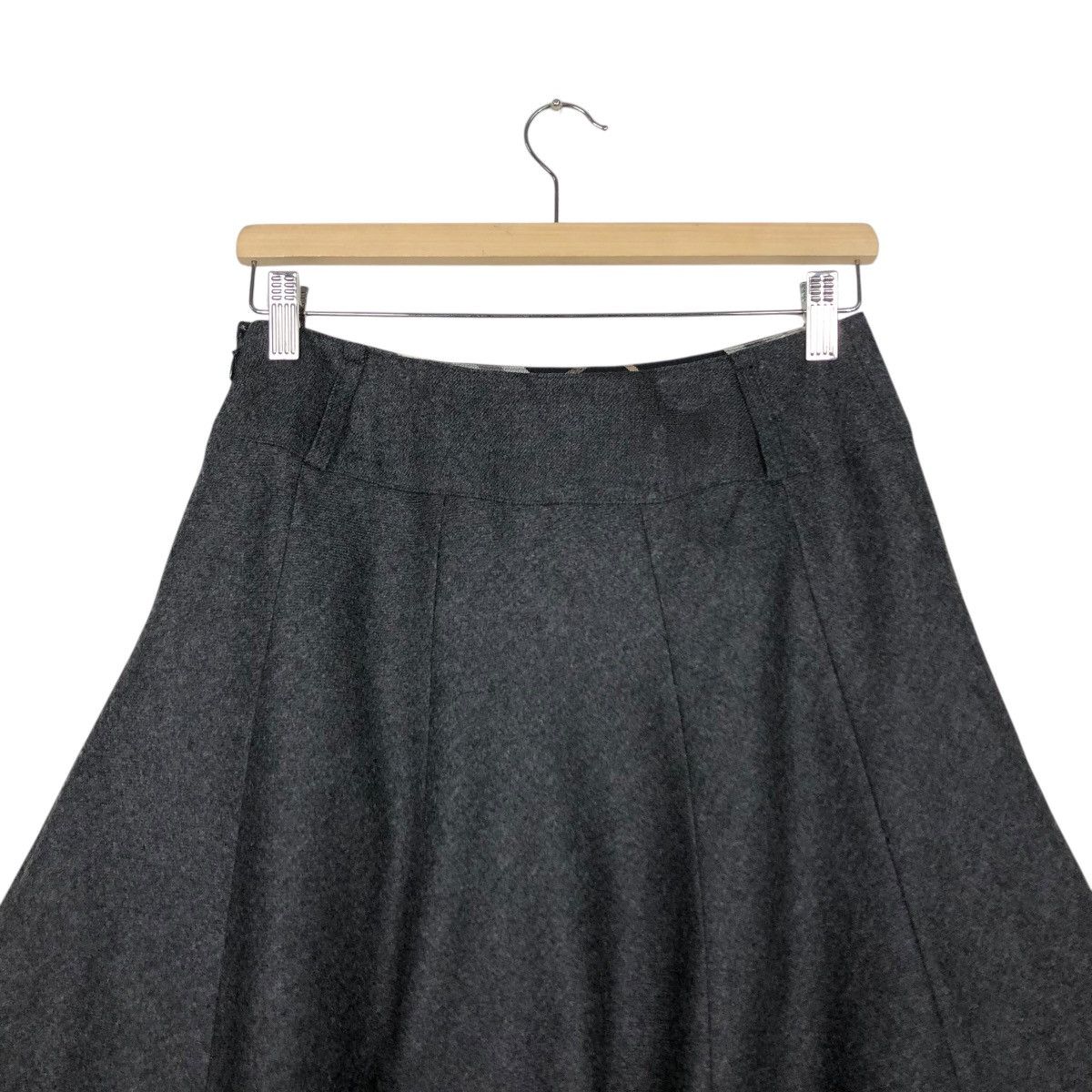 Burberry 🔥RICH BLACK VINTAGE SKIRT BURBERRY LONDON BLUE LABEL Size 26" / US 2 / IT 38 - 11 Thumbnail