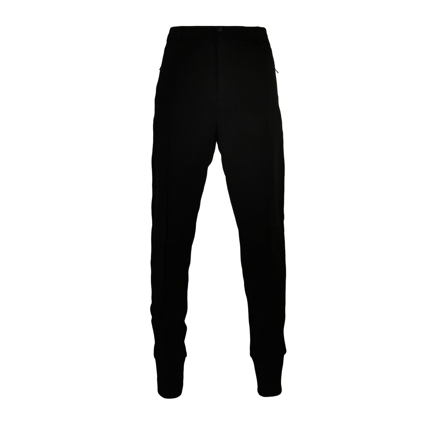 Dolce & Gabbana Dolce & Gabbana Black Virgin Wool Trousers IT 54 Size US 38 / EU 54 - 1 Thumbnail
