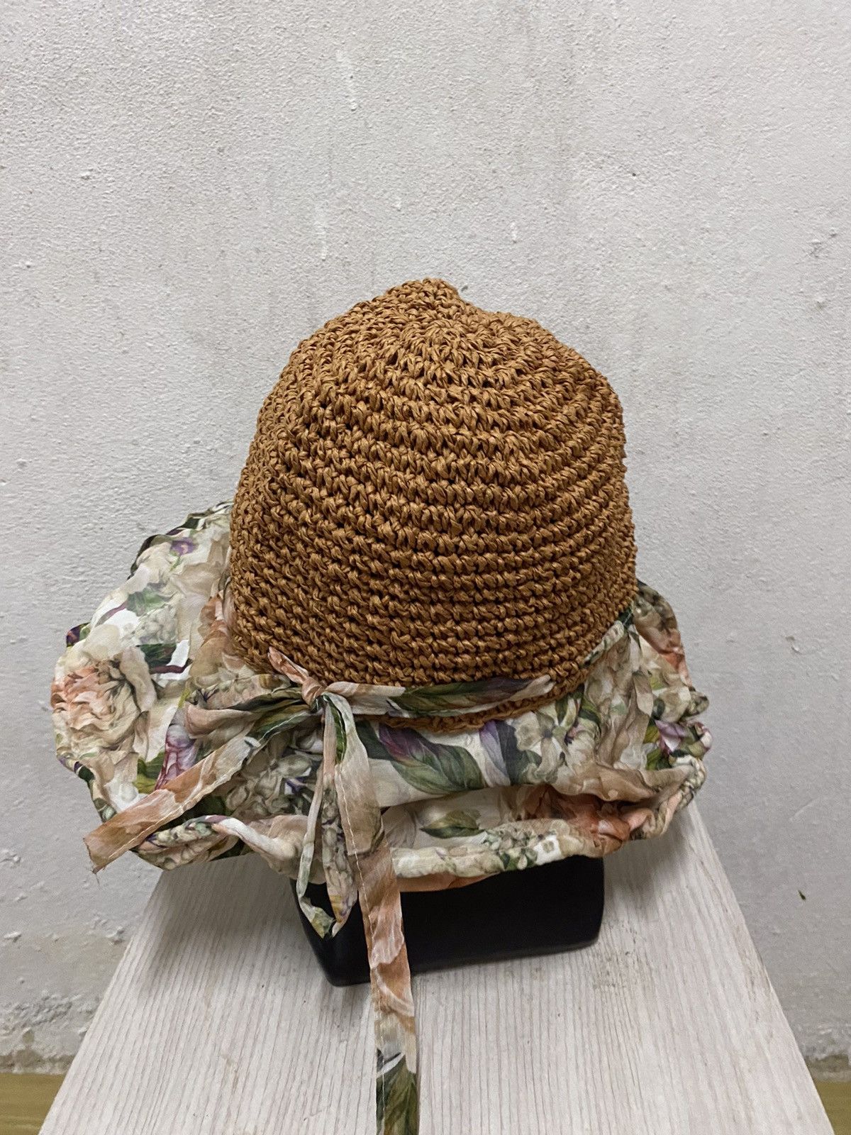 Japanese Brand Japanese Brand Knit Bucket Hat Size ONE SIZE - 4 Thumbnail