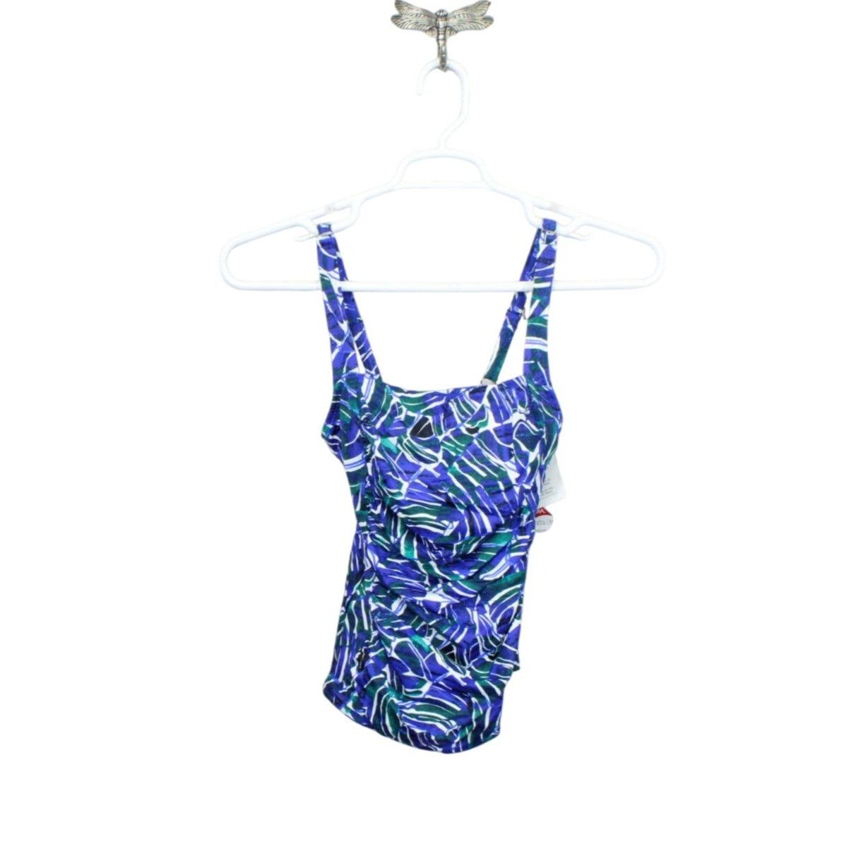 L.L. Bean × Swims × Vacation LL Bean Women's Mix and Match Swimwear Squareneck Tankini Size S / US 4 / IT 40 - 1 Thumbnail