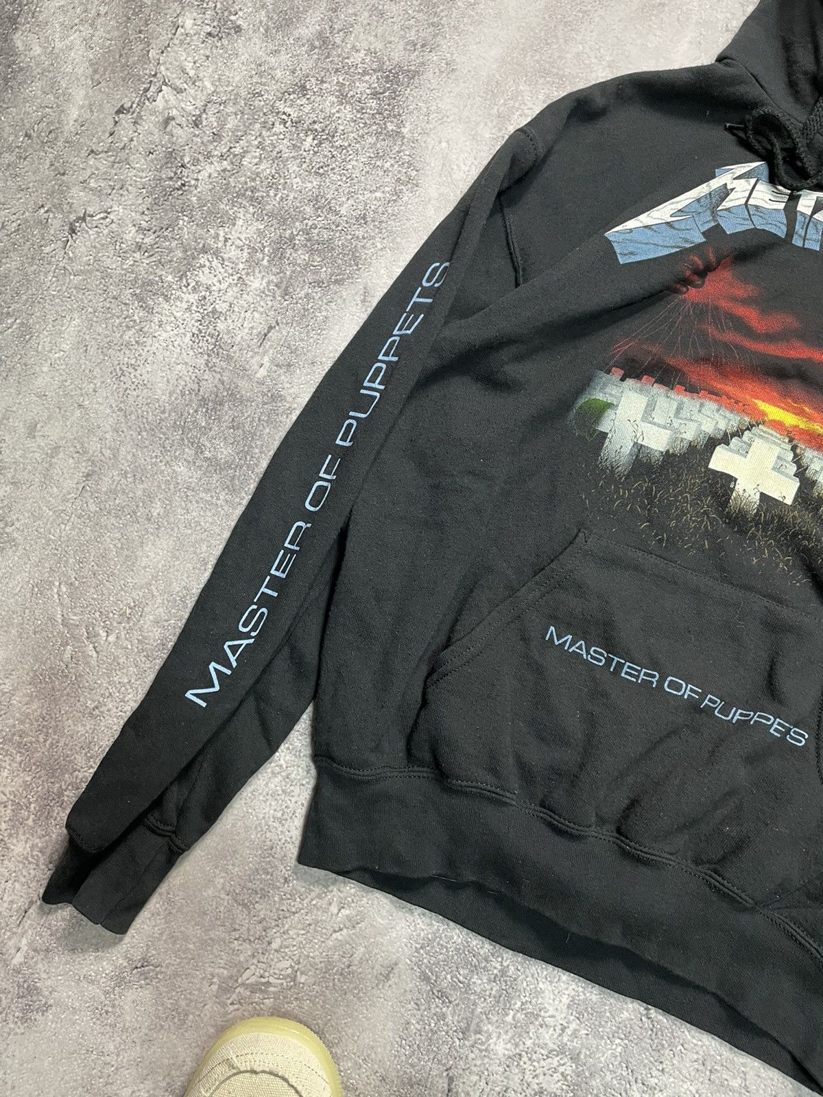 Band Tees Vtg 90s Metallica Master of Puppets Faded Thrashed Hoodie M Size US M / EU 48-50 / 2 - 4 Thumbnail