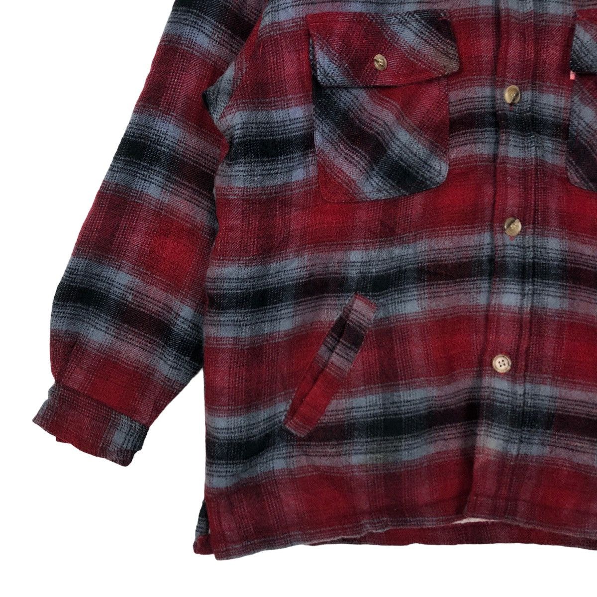 Japanese Brand 🔥Vtg Flannel Jacket Tartan Design High Spirits Issey Miyake Size US L / EU 52-54 / 3 - 6 Thumbnail
