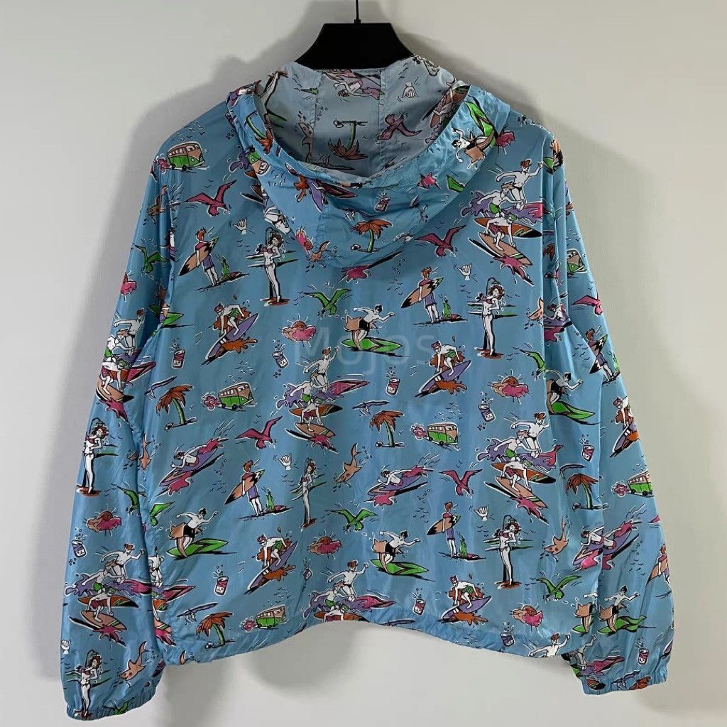 Prada Prada Painting Sports Jacket-2508 Size US XXL / EU 58 / 5 - 2 Thumbnail