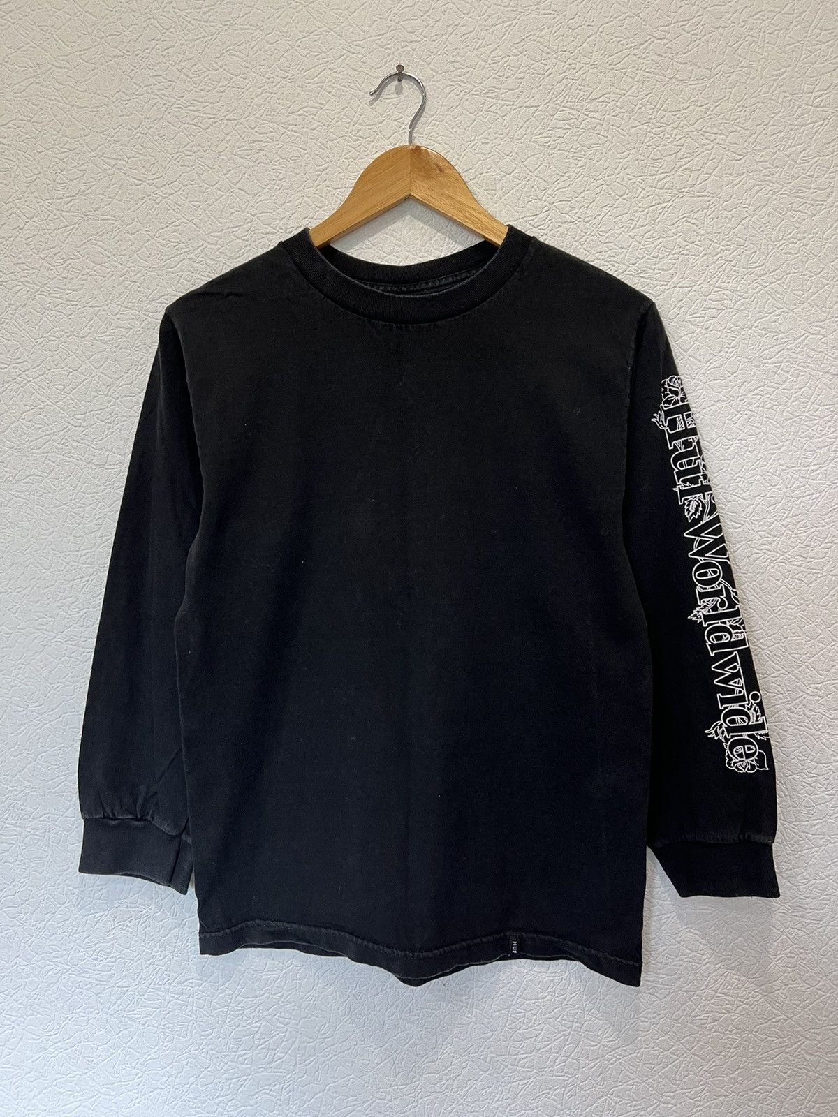 Huf HUF Longsleeve Sweatshirt Black Size US S / EU 44-46 / 1 - 2 Thumbnail