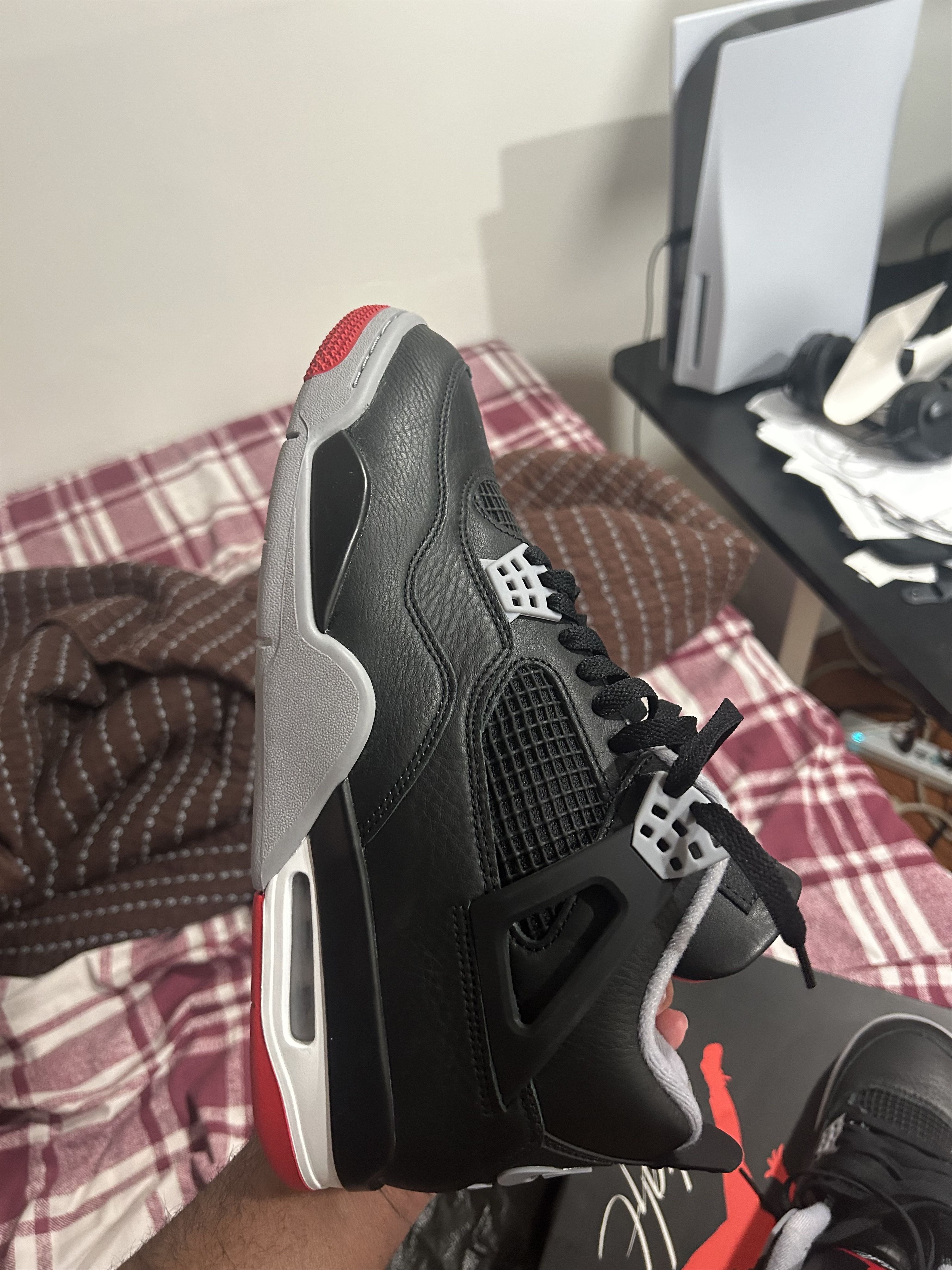 Jordan Brand Jordan 4 bred reimagined Size US 10 / EU 43 - 5 Thumbnail