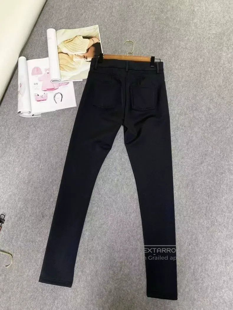 Balenciaga Balenciaga Women's Long Trousers Size 37" - 2 Thumbnail