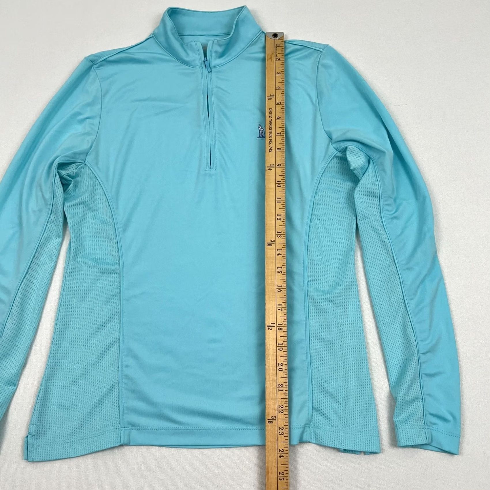 Peter Millar Peter Millar Jacket Womens S Blue 1/4 Zip UPF Golf Links of America Pullover Athletic Breathable 1/2 Zip Classic Outdoor Athleisure Zip Front Size S / US 4 / IT 40 - 6 Thumbnail