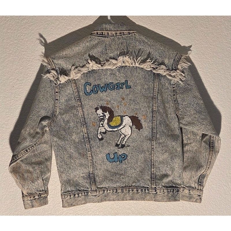 L.A. Roxx Vintage L.A. Joe Blue Jean Jacket - Size Medium Size M / US 6-8 / IT 42-44 - 5 Thumbnail