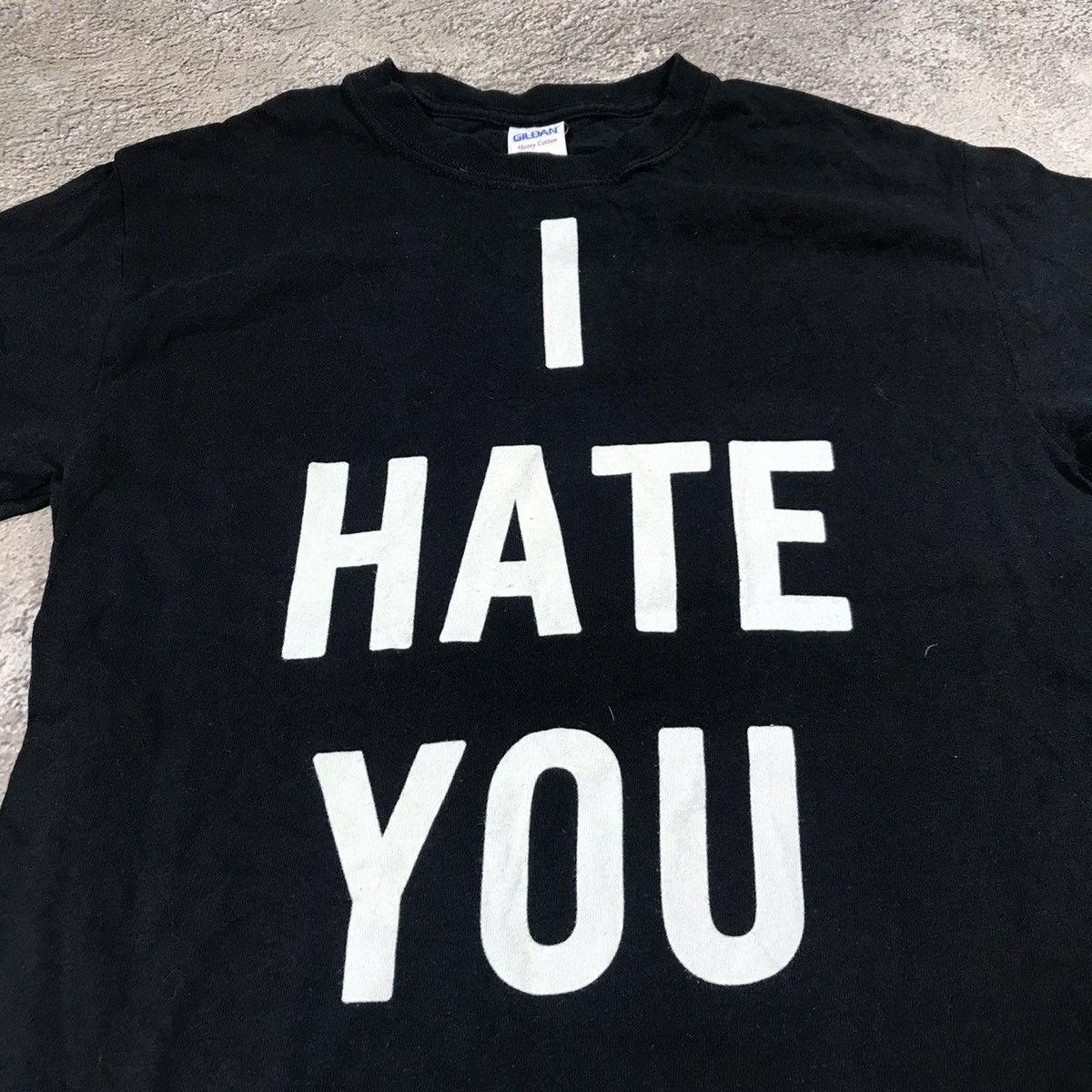 Vintage Vintage Y2K Graphic Tee Slogan Print Streetwear Punk Boxy S Size US S / EU 44-46 / 1 - 2 Thumbnail