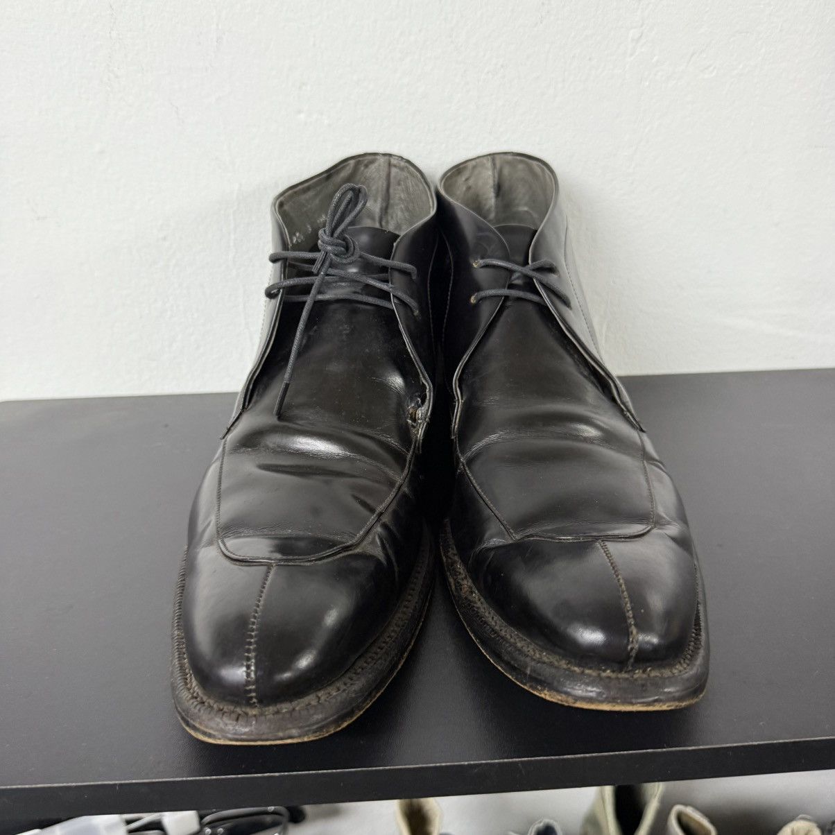 Dirk Bikkembergs Archive Japan// Alfredo Bannister Leather Boots Size US 9 / EU 42 - 4 Thumbnail