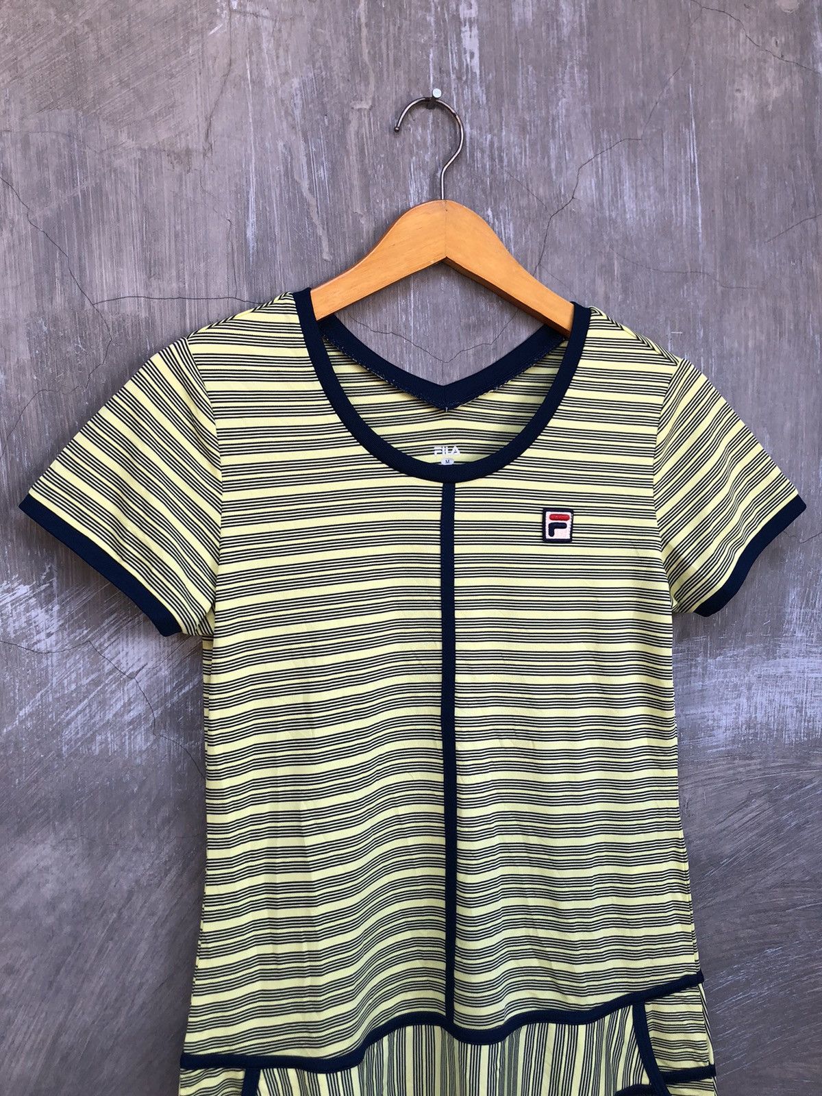Designer × Fila FILA Stripe Midi Dress For Casual Size M / US 6-8 / IT 42-44 - 6 Thumbnail