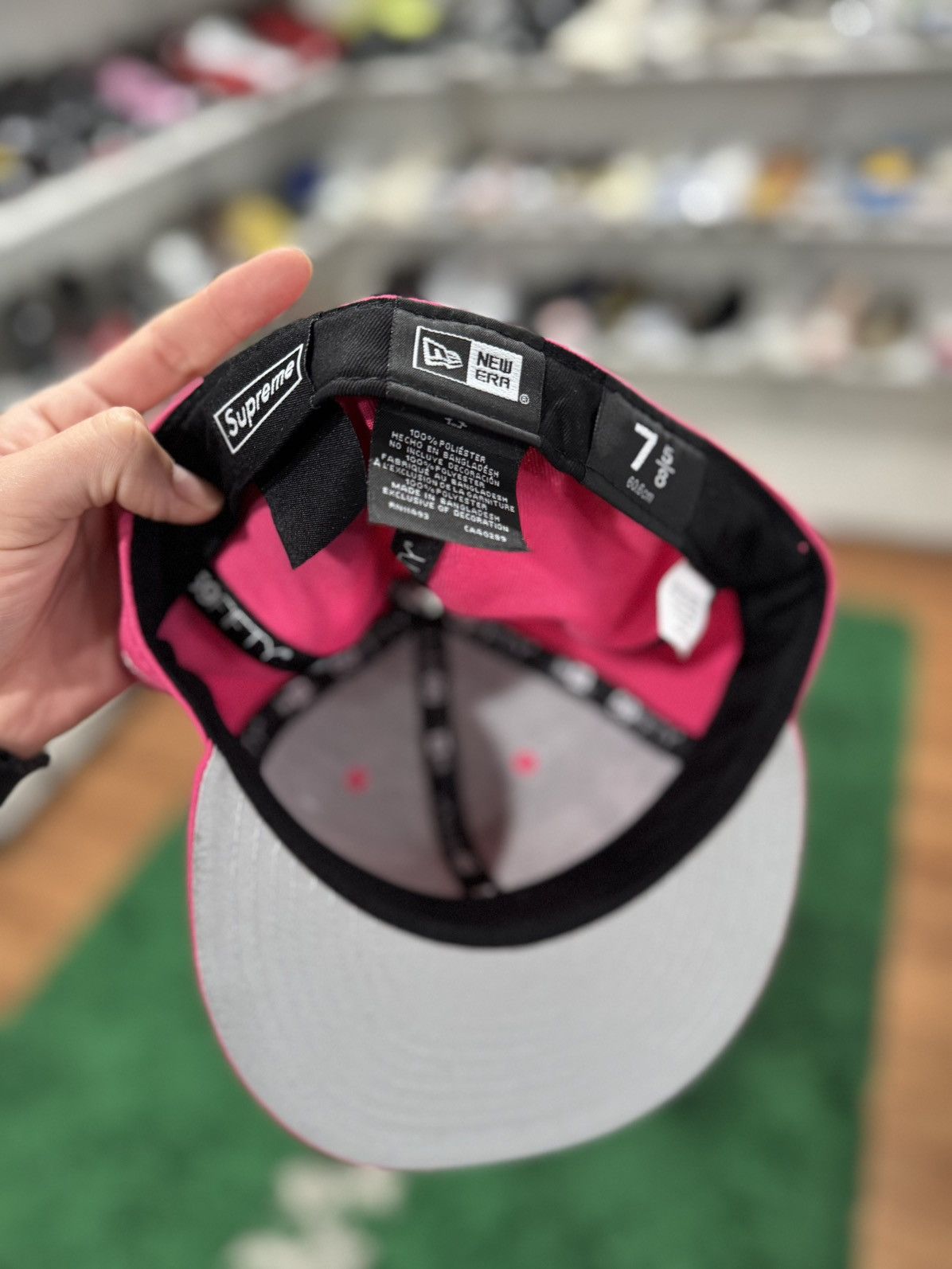 Supreme Supreme New Era Breast Cancer Awa. Box Logo Size ONE SIZE - 2 Thumbnail
