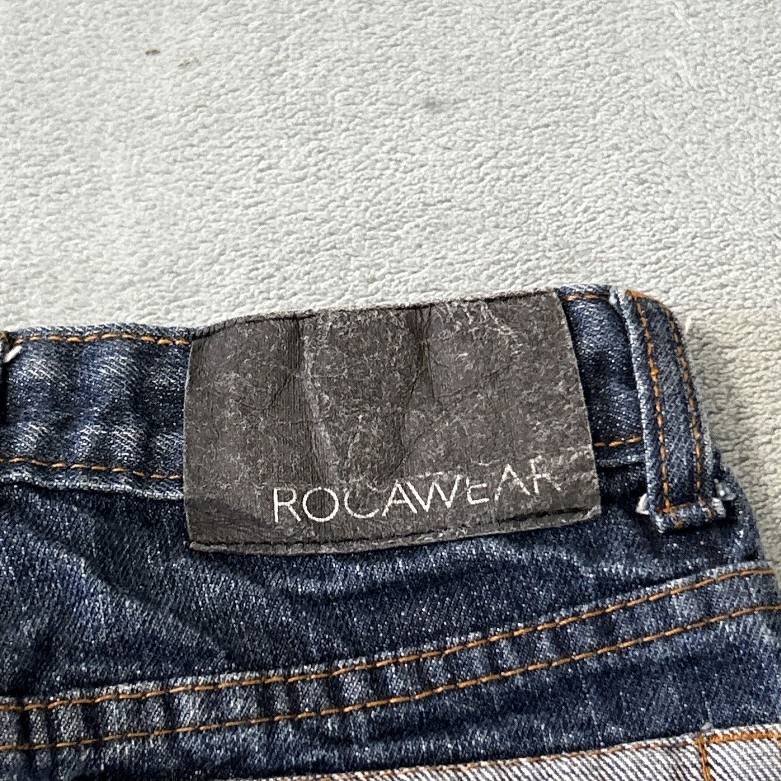 Rocawear Straight Jeans Youth Boys 7 24x22 Rocawear Loose Hamiltom Size US 26 / EU 42 - 4 Thumbnail