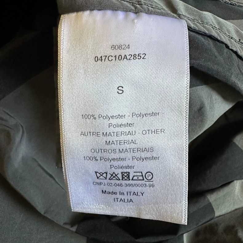Dior Dior Black and gray checkerboard plaid logo windbreaker jac Size US S / EU 44-46 / 1 - 4 Thumbnail