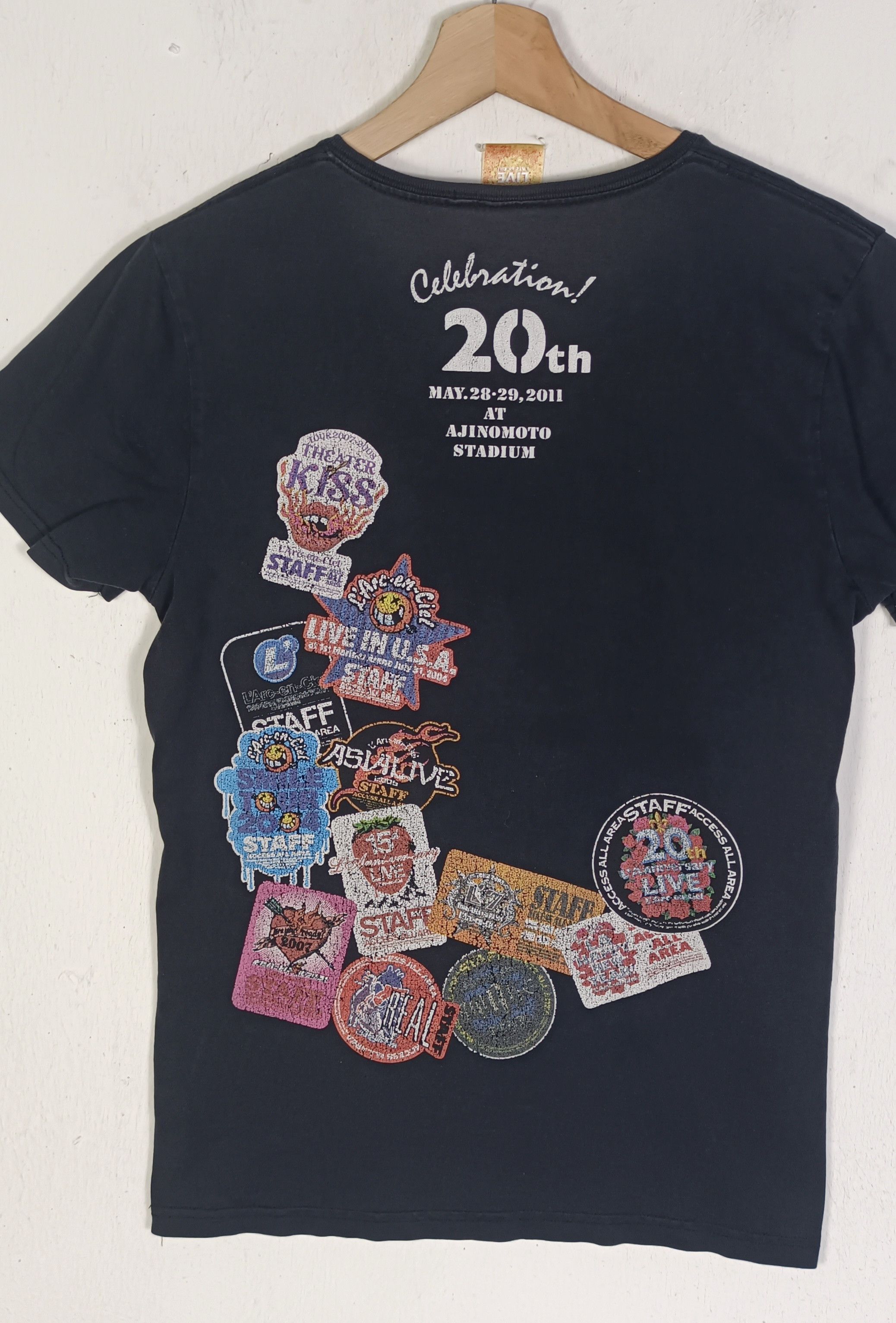 Band Tees × Japanese Brand × Vintage L'Arc 20th Anniversary Live Pass Size US S / EU 44-46 / 1 - 5 Thumbnail