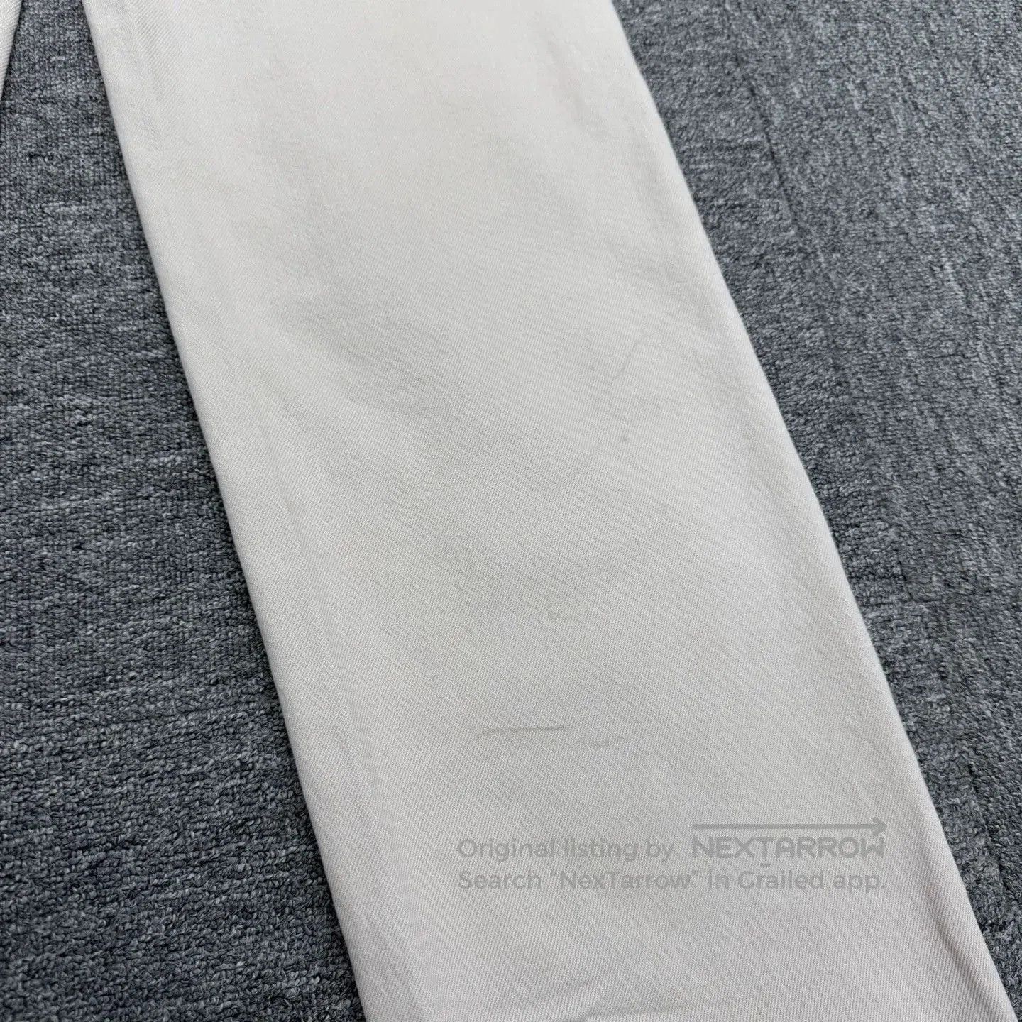 Balenciaga White Denim Pants Size 32. Size US 32 / EU 48 - 7 Thumbnail