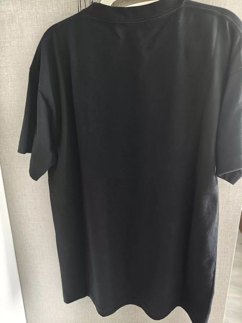 Balenciaga Balenciaga Printed black short sleeve T-shirt Size US M / EU 48-50 / 2 - 2 Thumbnail