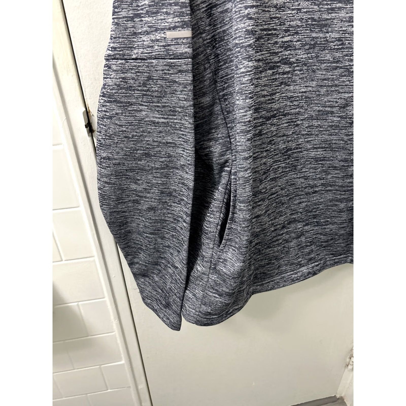 Vintage Maelreg Performance Hoodie Mens XL Blue Pullover Long Sleeve Reflective Accent Size US XL / EU 56 / 4 - 7 Thumbnail
