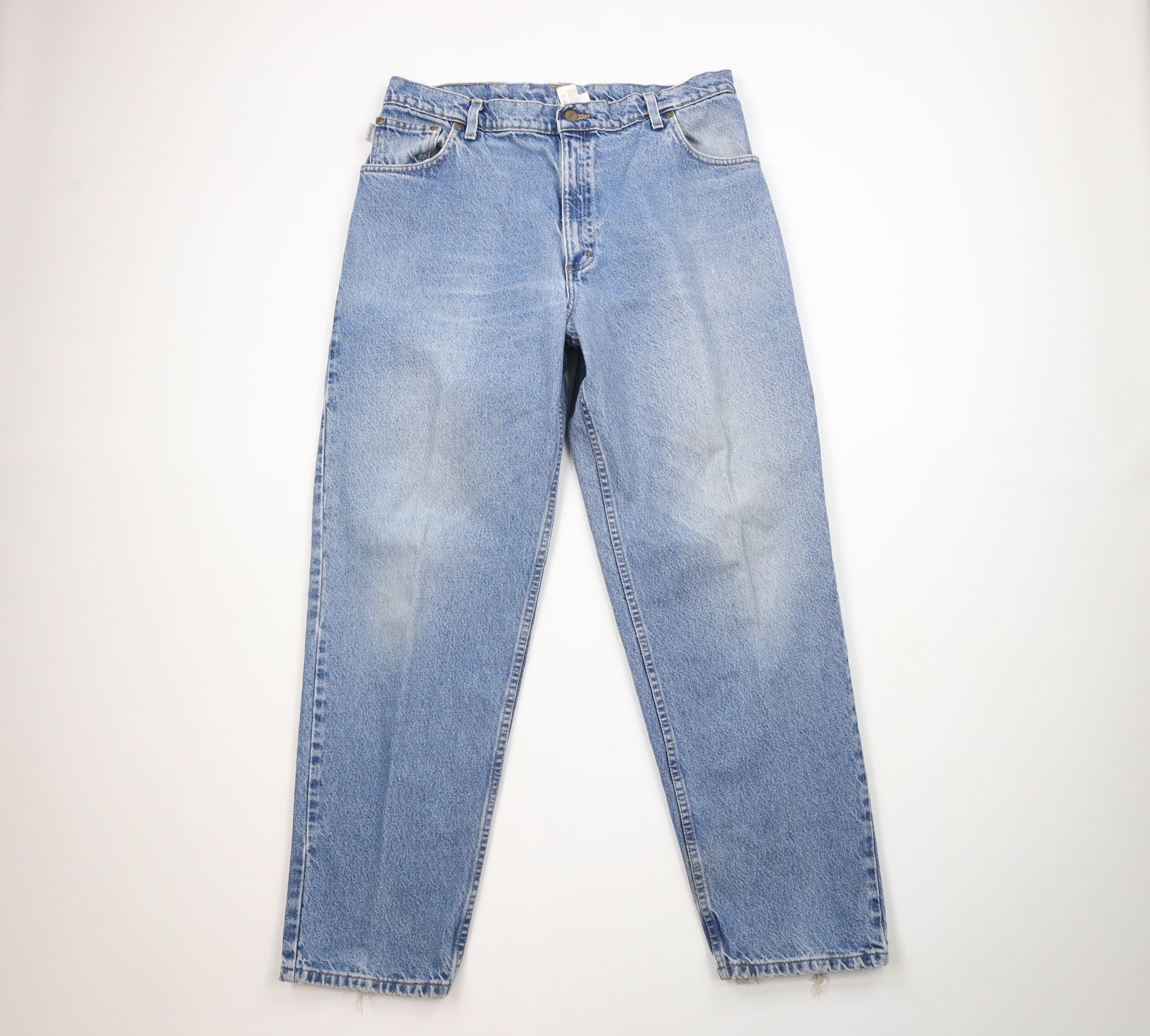 Vintage Y2K 2000 Carhartt Spell Out Straight Leg Denim Jeans