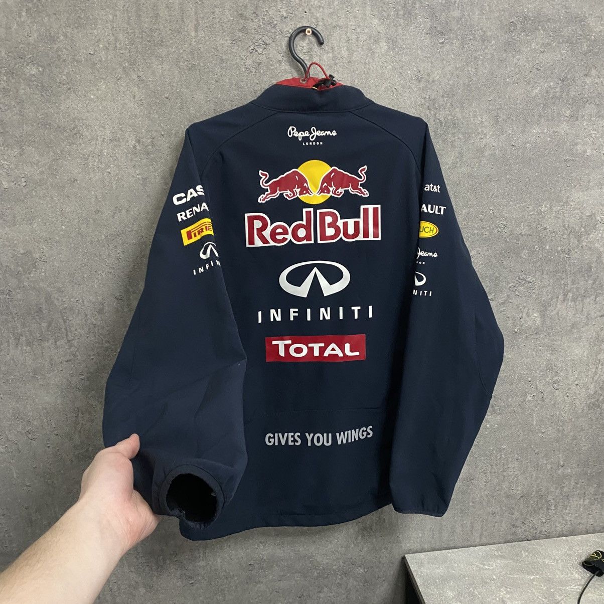 Pepe Jeans Vintage Racing Jacket Red Bull Infinity Pepe Jeans SoftShell Size US L / EU 52-54 / 3 - 11 Thumbnail