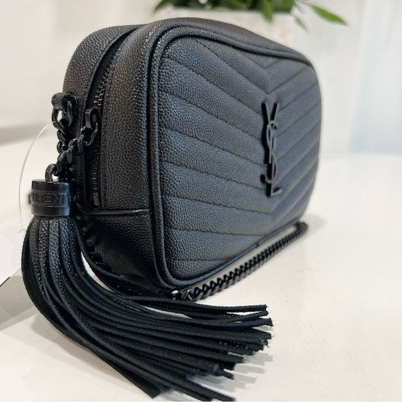 Saint Laurent Lou Mini Camera Crossbody Bag