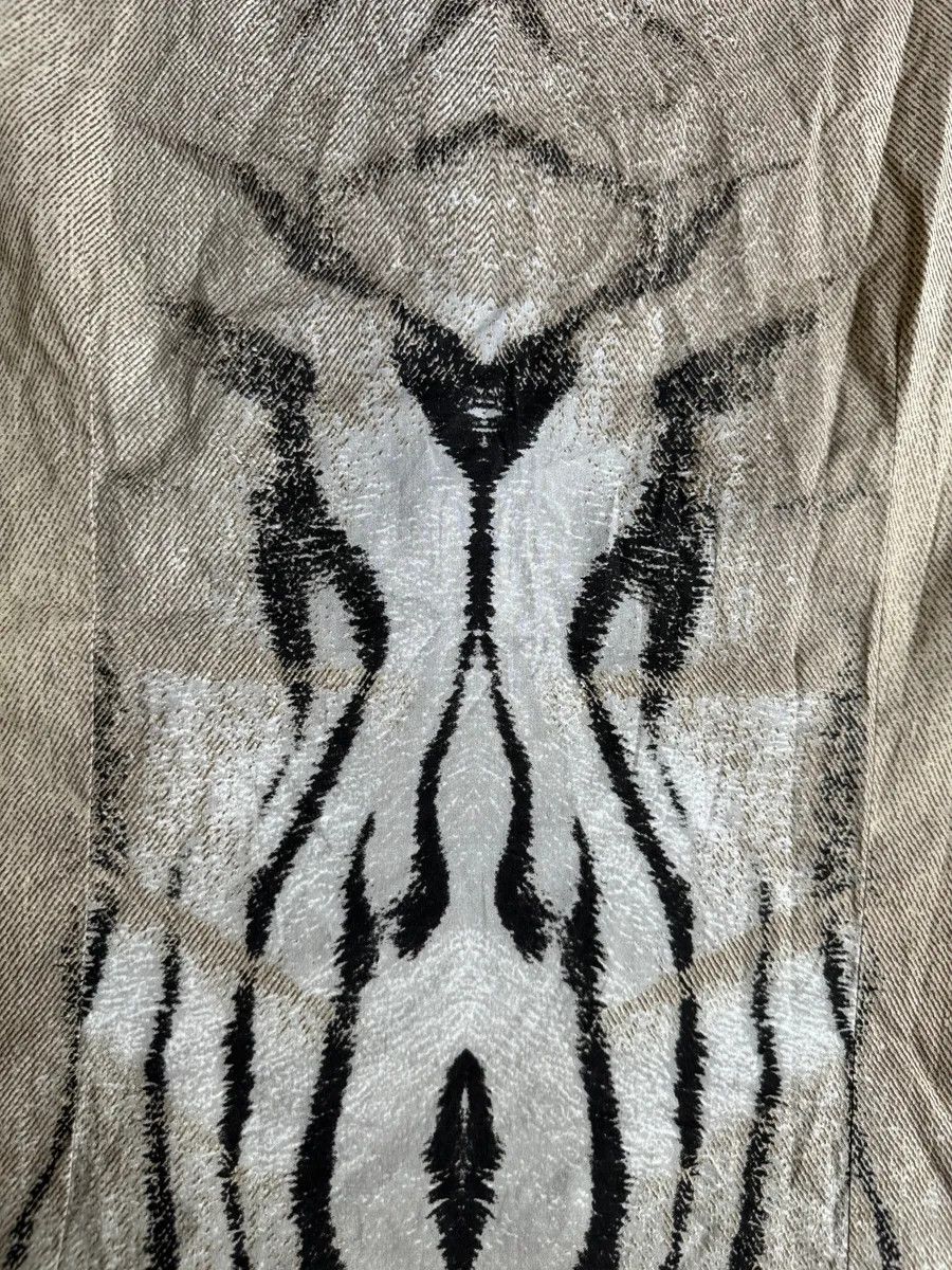 Just Cavalli SS2002 Cavalli Zebra Camel Faded Short Sleeves Shirt Size US S / EU 44-46 / 1 - 8 Thumbnail