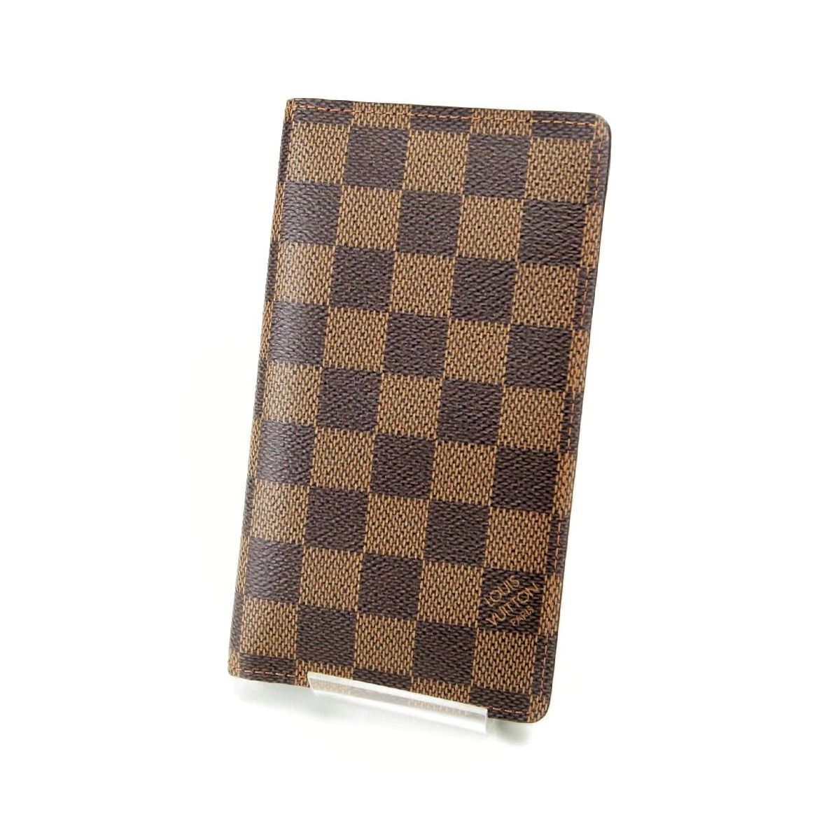 Louis Vuitton Louis Vuitton Louis Vuitton Agenda Poche Damier Notebook Cover Textile Card Case R20703 DUTY FREE for USA Size ONE SIZE - 1 Thumbnail