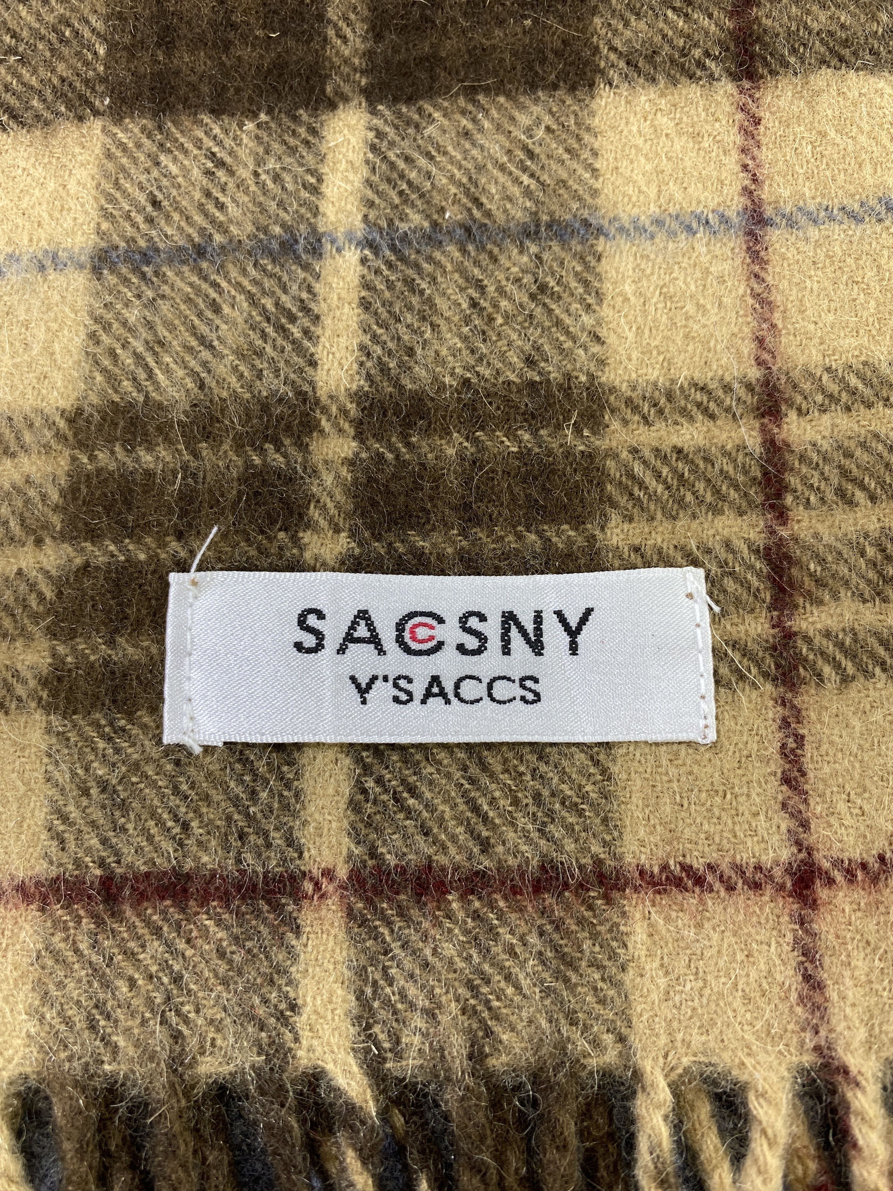 Designer Yohji Yamamoto Sacsny Y's Accs Scarf/Muffler/Neckwear T736 Size ONE SIZE - 5 Thumbnail