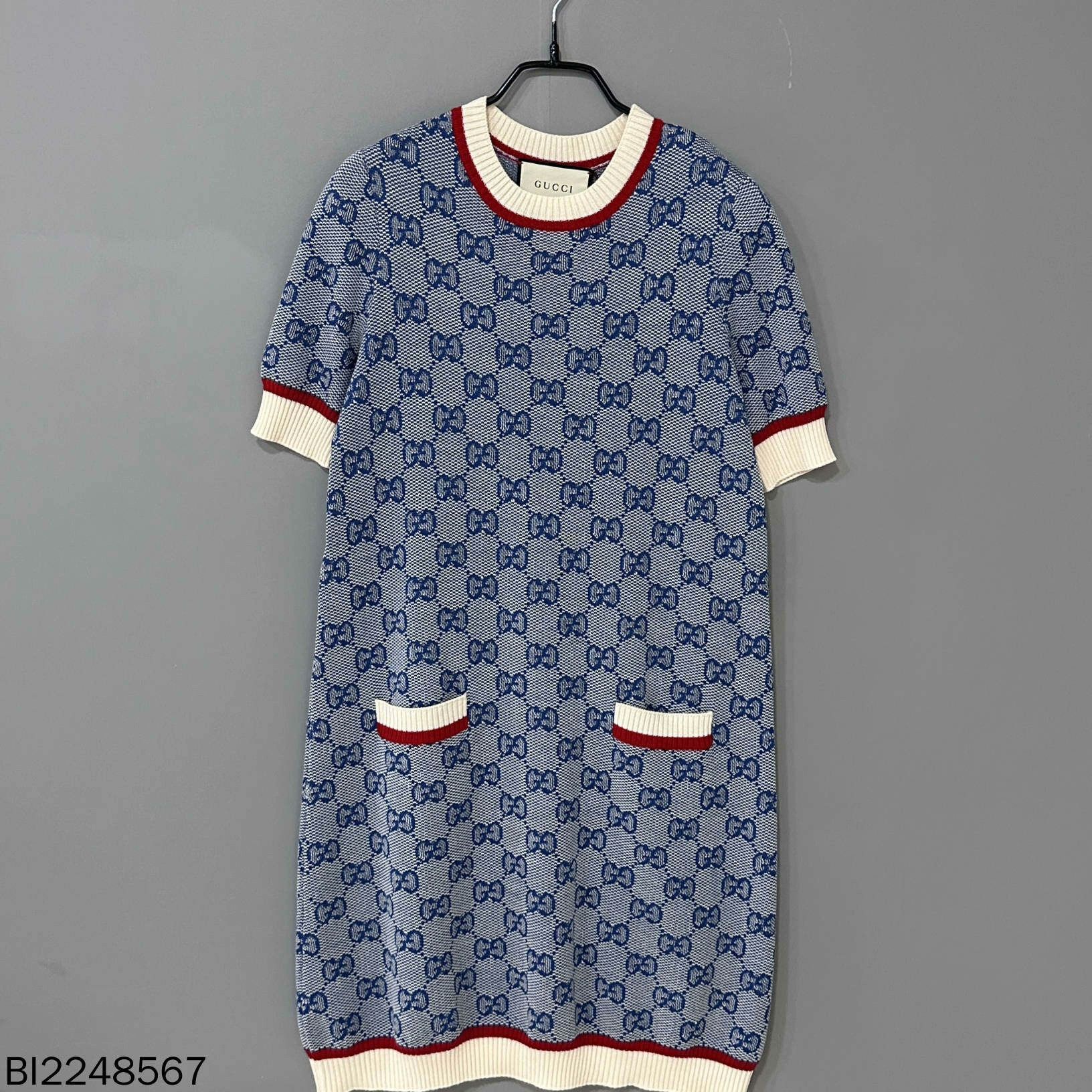 Gucci Gucci Blue Dress XS Women Size XS / US 0-2 / IT 36-38 - 1 Thumbnail