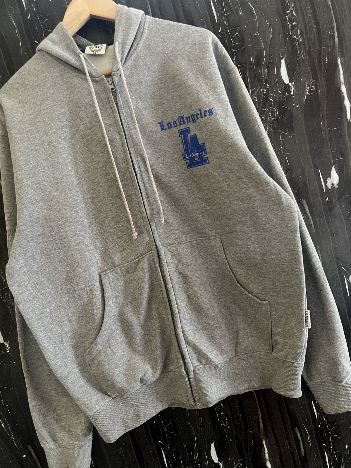 Los Angeles Apparel 🔥 Los Angeles Dodgers Zip Hoodie –Classic LA Streetwear Vibe Size US XL / EU 56 / 4 - 4 Thumbnail