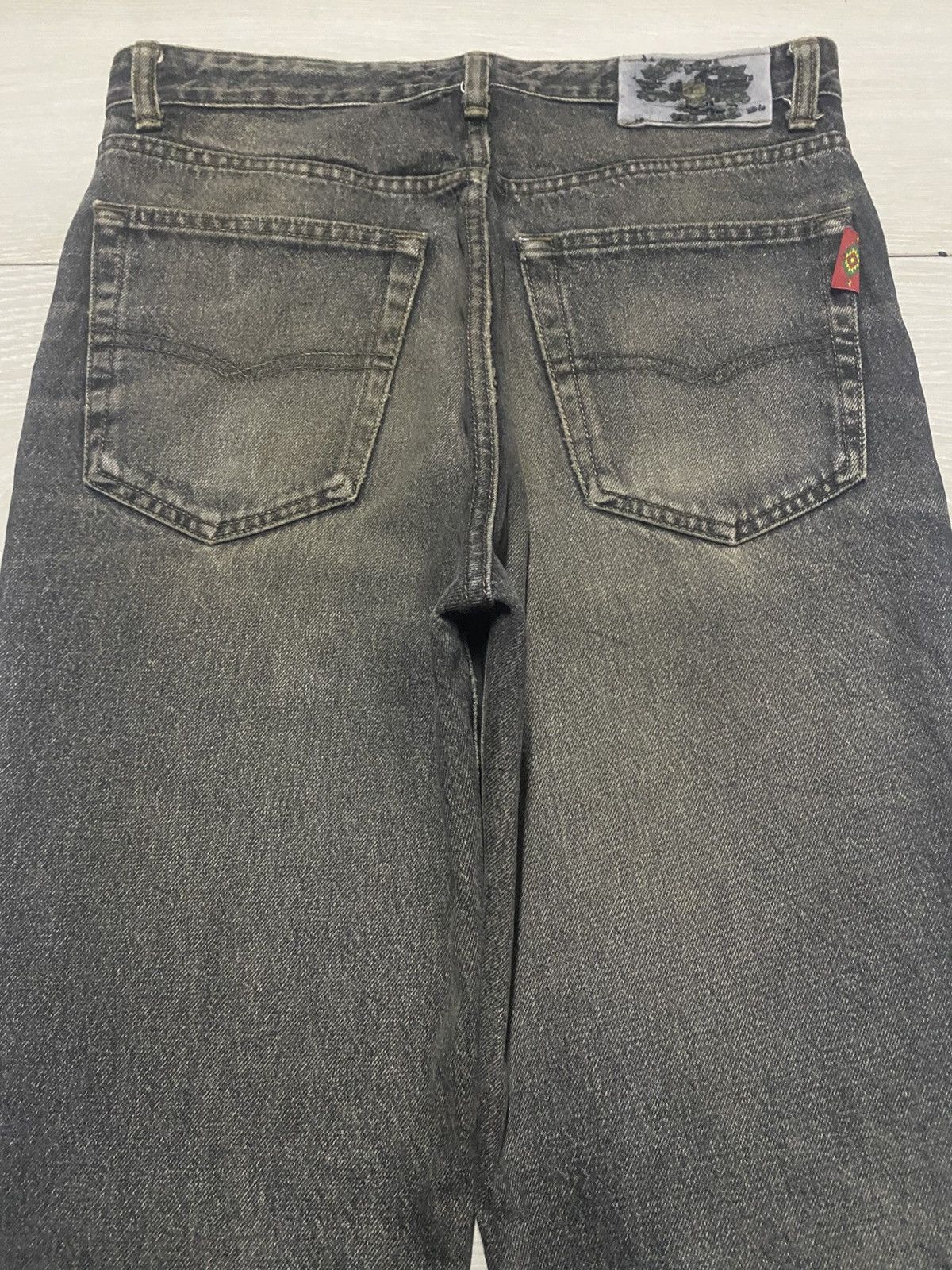 Japanese Brand Japanese Brand Mud Wash Denim Tappered Leg Jeans Size US 31 - 4 Thumbnail