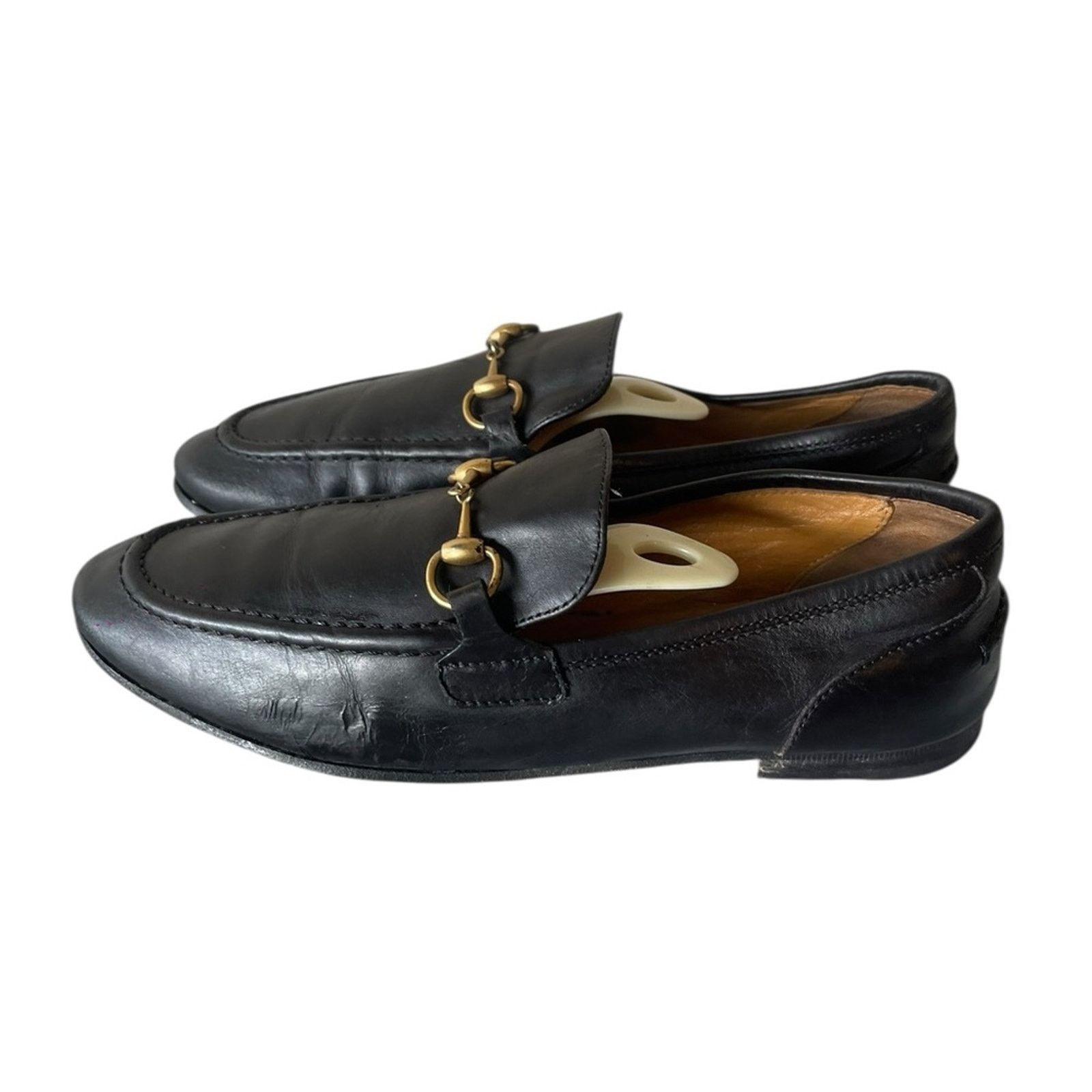 Gucci Gucci Women's loafer with Horsebit Size:37.5/US:7.5 Size US 7.5 / EU 40-41 - 3 Thumbnail