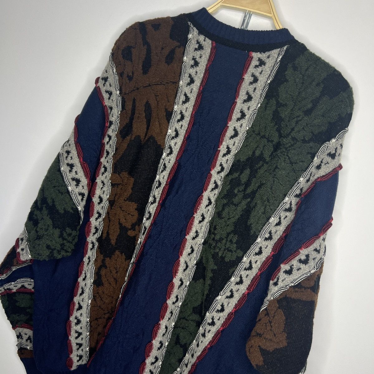 Carlo Colucci × Coogi Carlo Colucci Vintage Sweater Knitwear Jumper Cable Coogi Size US L / EU 52-54 / 3 - 10 Thumbnail