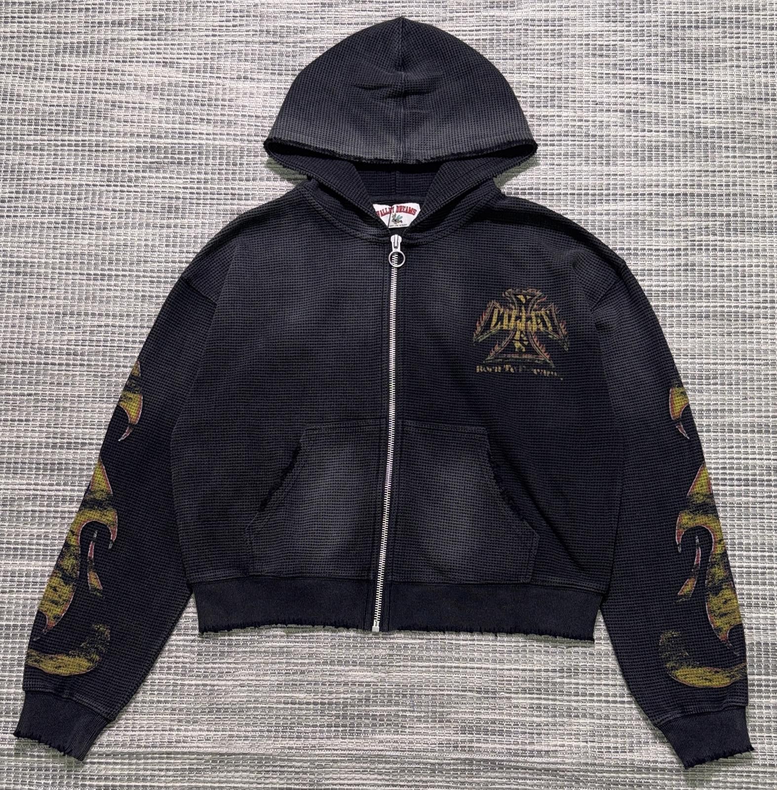 Vale Vale Forever Black Reborn Thermal Men's Zip Up Hoodie Size US S / EU 44-46 / 1 - 1 Thumbnail