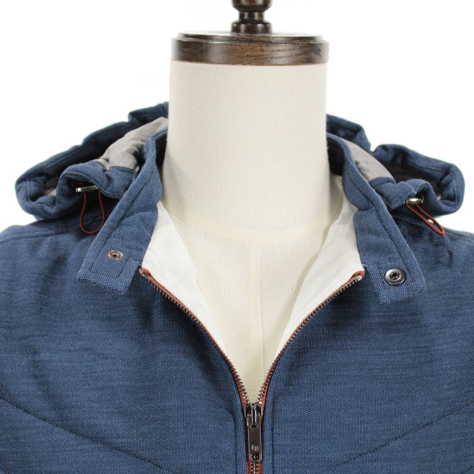 Luciano Barbera Luciano Barbera Vest Size M US In Blue Wool Size US M / EU 48-50 / 2 - 2 Thumbnail