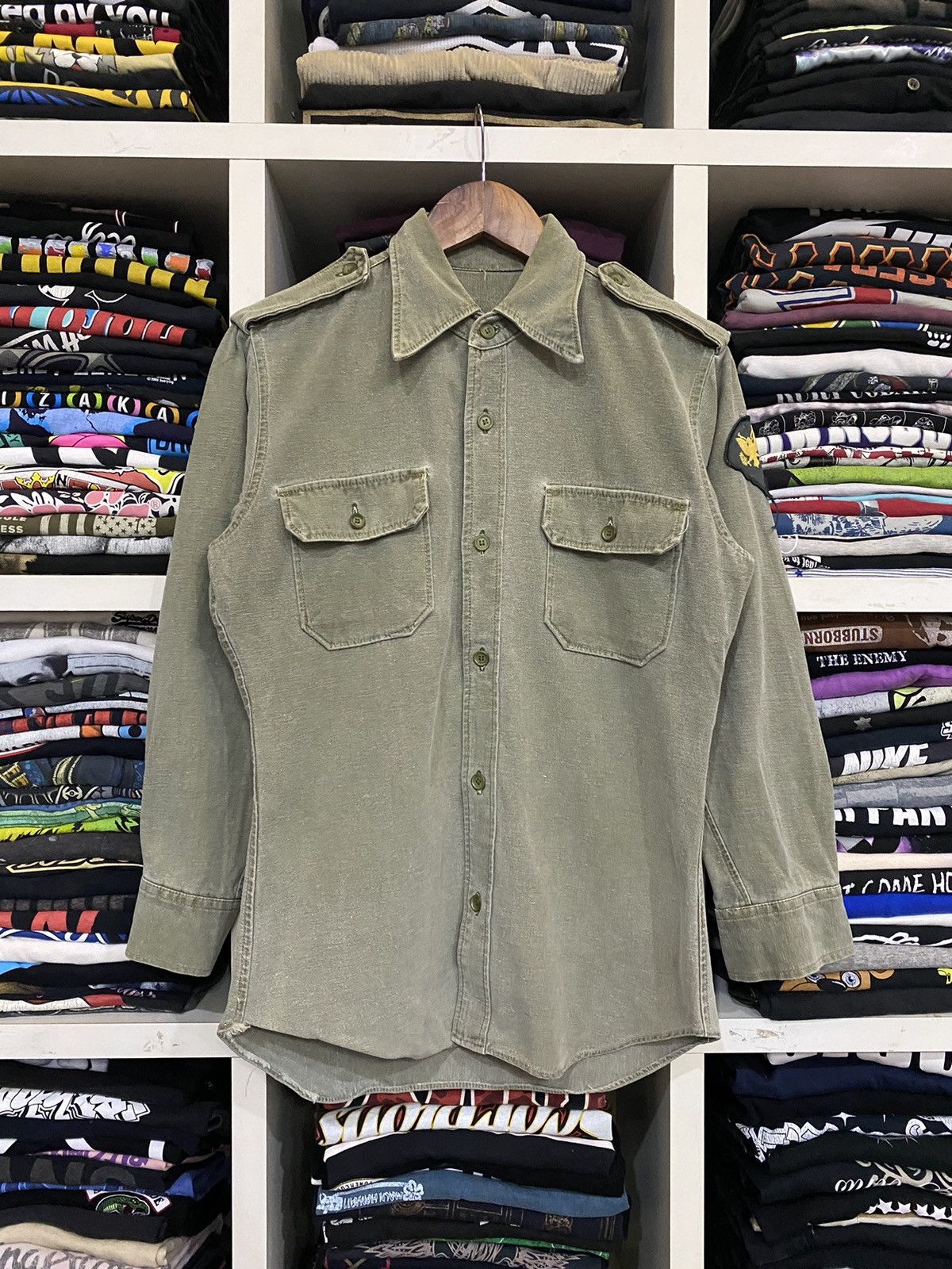 Japanese Brand × Vintage Vintage Worker Jacket Size US S / EU 44-46 / 1 - 1 Thumbnail
