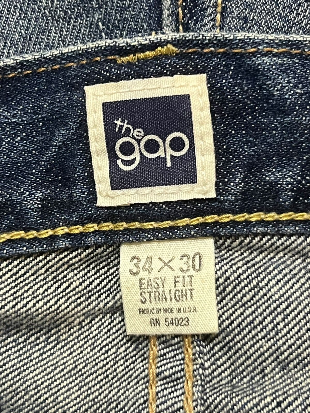 Gap The Gap 1969 - Faded, Distressed Baggy Jeans Size US 35 - 11 Thumbnail